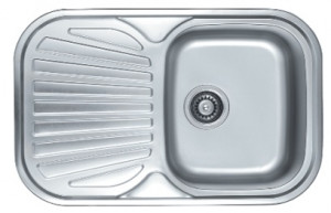 HBS4874 Кухонная мойка , матовая сталь Haiba