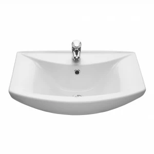 1.3120.3.S00.11B.0 Подвесная раковина настенная прямоугольная SANTERI  белая