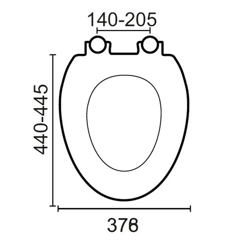 Сиденье для унитаза Sensea Horizon Без серии STLM-2049827 - Вид №2