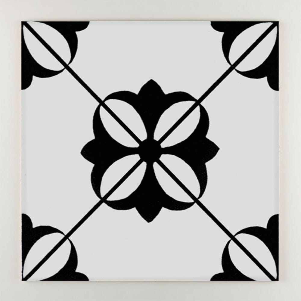 Пол / покрытие ручной работы La Riggiola черный и белый ARCH-00060557 - Вид №5