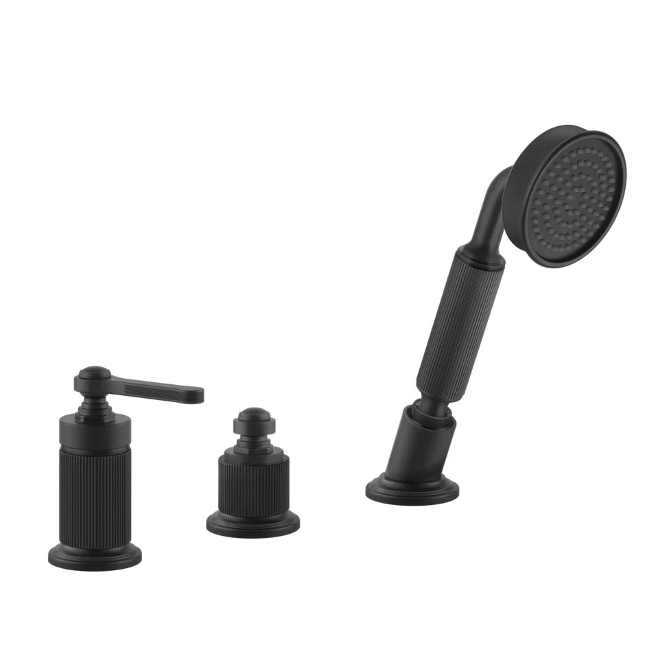 Смеситель для ванны 65043 299 Gessi Venti20 МАТОВО-ЧЕРНЫЙ 65043299