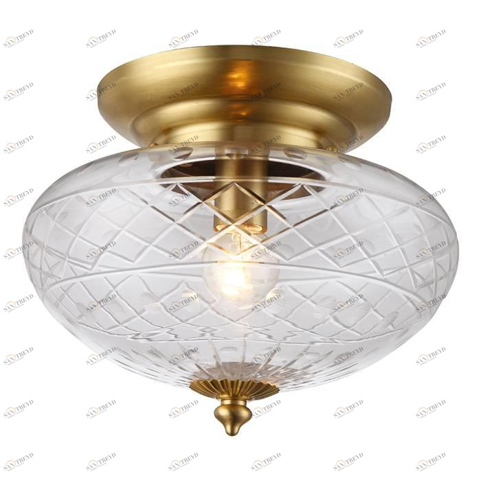 Потолочный светильник Arte Lamp Faberge A2302PL-1PB ARTE LAMP FABERGE 073536 Бронза;прозрачный 