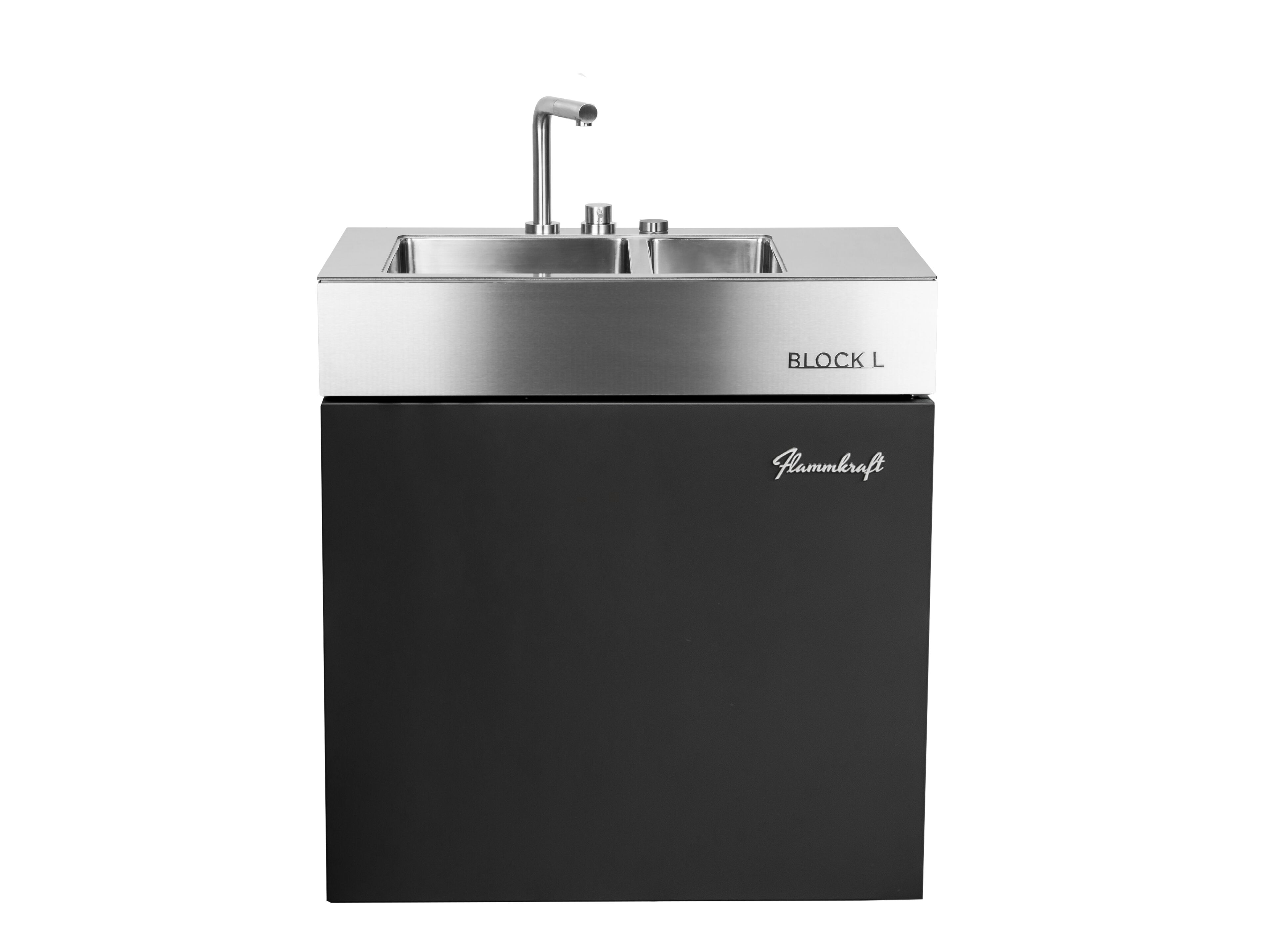 Наружная кухня из нержавеющей стали Flammkraft BLOCK L ARCH-00055477 - Вид №2