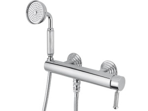 Однорычажный открытый смеситель для душа с ручным душем