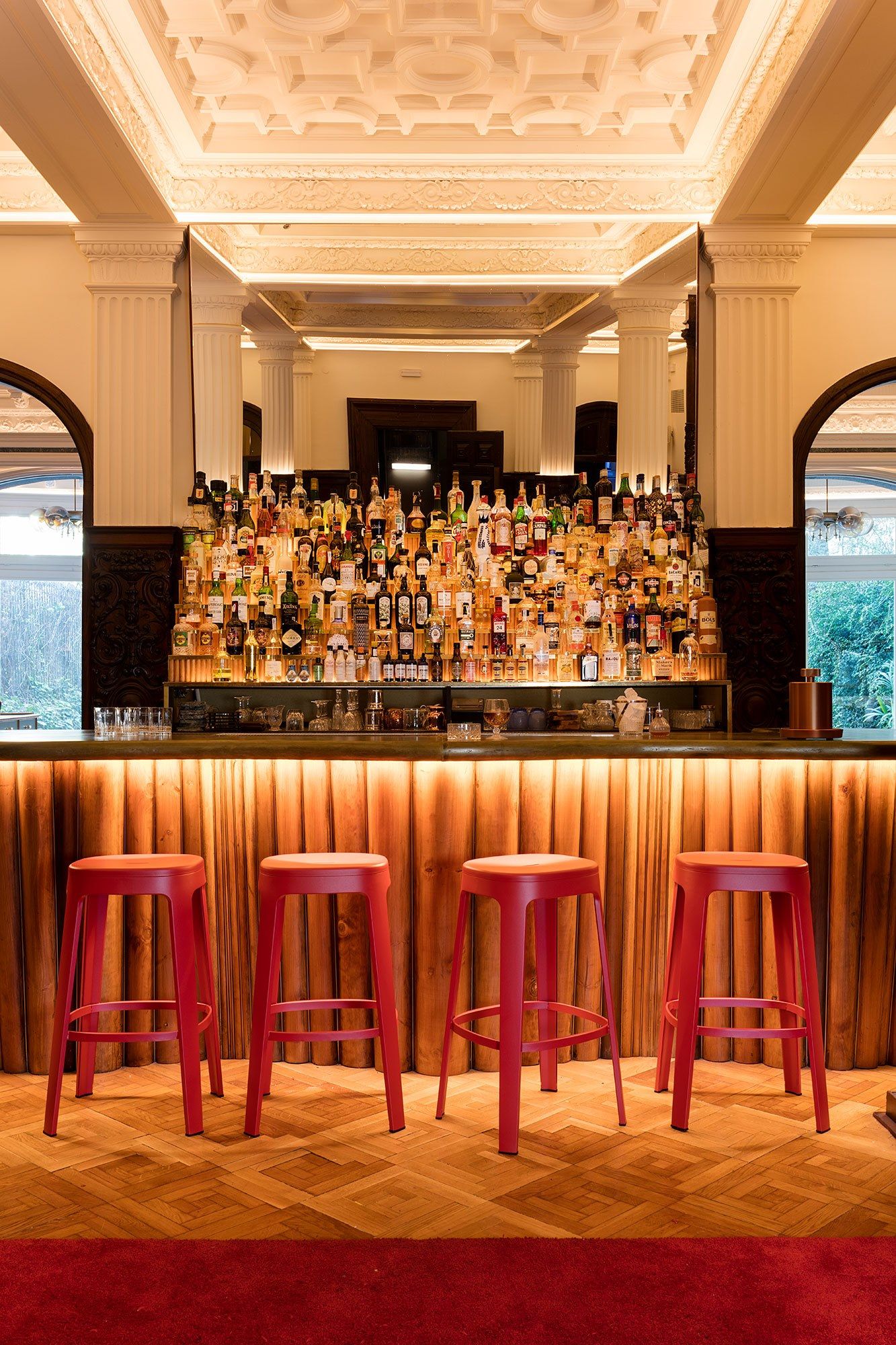 Высокий стальной барный стул RS Barcelona OMBRA ARCH-00024296 - Вид №9