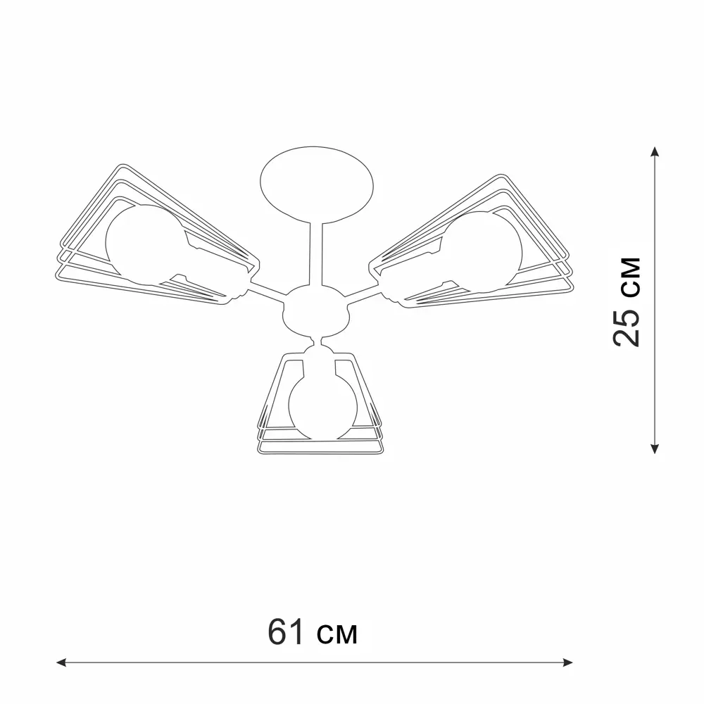 Люстра Vitaluce Ферро - индустриальный стиль для современных интерьеров 89697005 STLM-0079804 - Вид №11