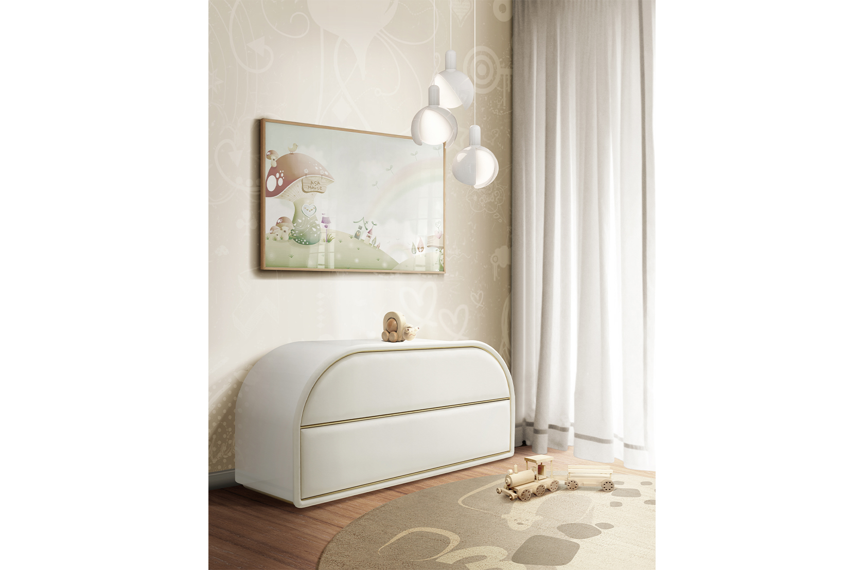 CIST228 Комоды детские Жвачка 2 ящика Circu  - Вид №9