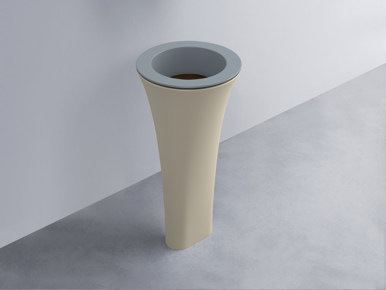 AMLA45-BR+AMPILT-CA+AMCOLT-LN Раковина Amedeo Tondo отдельностоящая cielo Enjoy + Amedeo Ceramica Cielo