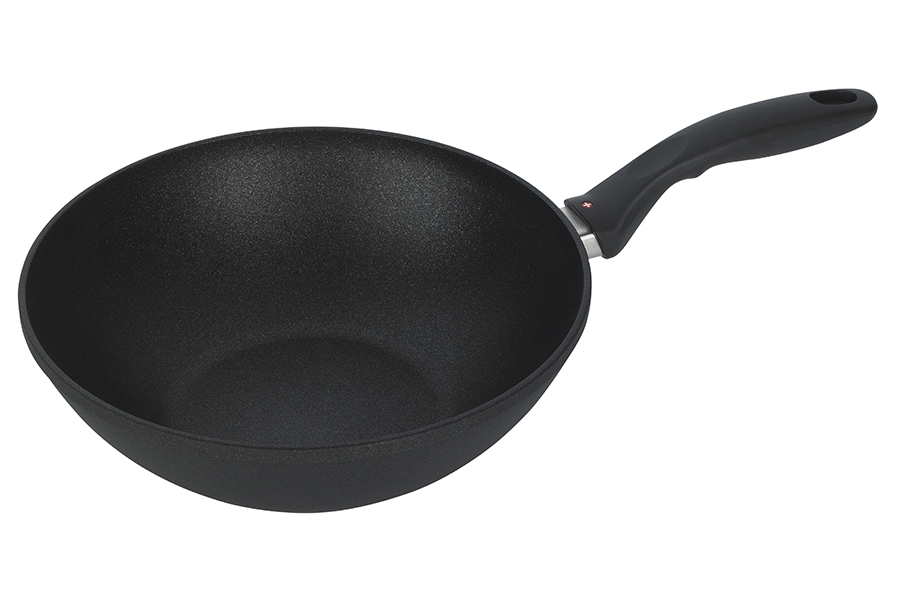 Сковорода-вок Swiss Diamond со стеклянной крышкой, Ø28 см XD61128C - Вид №3