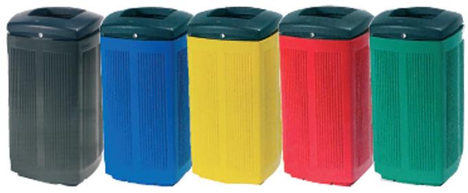 Lazzari Урна из полиэтилена для улицы sun-id-1374168 - Вид №2