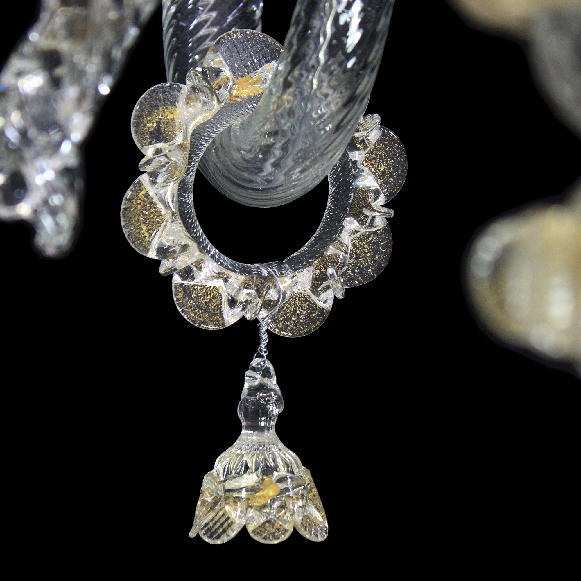 1116 ORIGINALMURANOGLASS Люстра Помпеи - Классик - муранское стекло OMG 75 см  - Вид №1