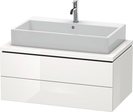 LC581800909 Тумбочка для консоли L-Cube #LC5818 920 x 547 мм Светло-голубой матовый декор Duravit - Вид №2