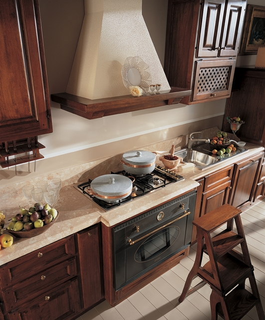 203 Tifernoit Кухня с лаком из вишневого воска Cucina - Вид №2