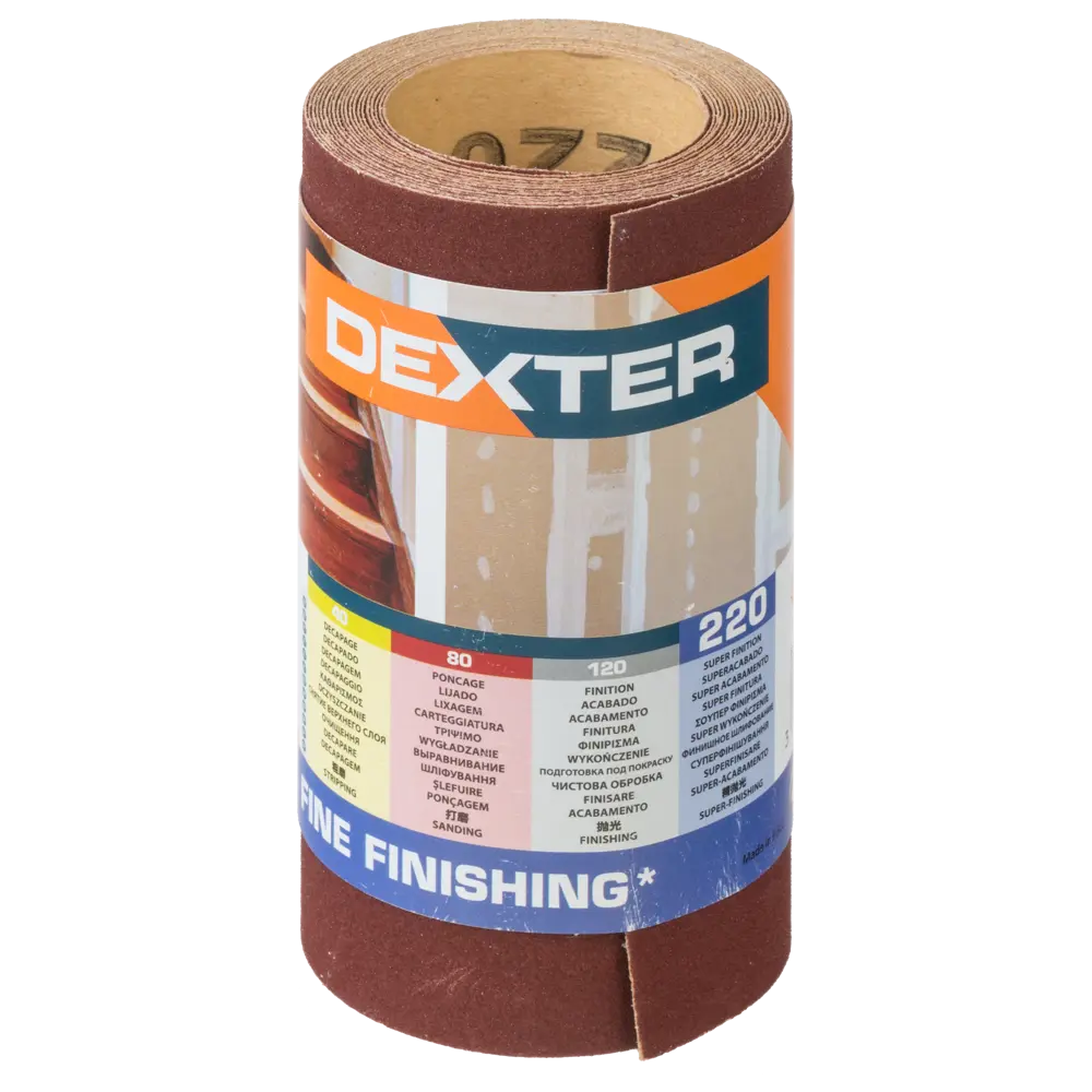 Абразивный рулон Dexter P220 для финишной шлифовки дерева 18783875 STLM-0012674 - Вид №3