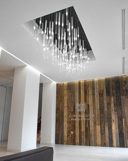 PANZERI Подвесной светильник из стекла Candle M 9533-s - Вид №2