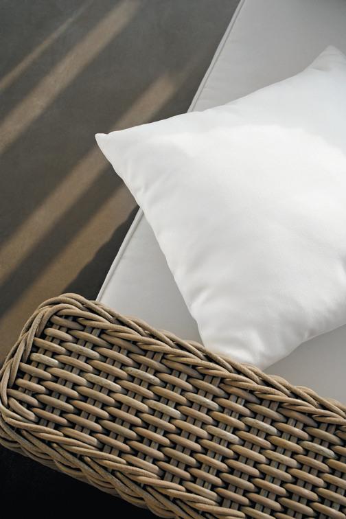 1 мест. кресло шнур 8мм старый серый Manutti San Diego MNST889 - Вид №2