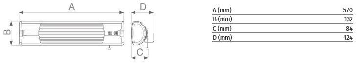 Vortice Установка инфракрасной лампы Thermologika 70003 - Вид №2