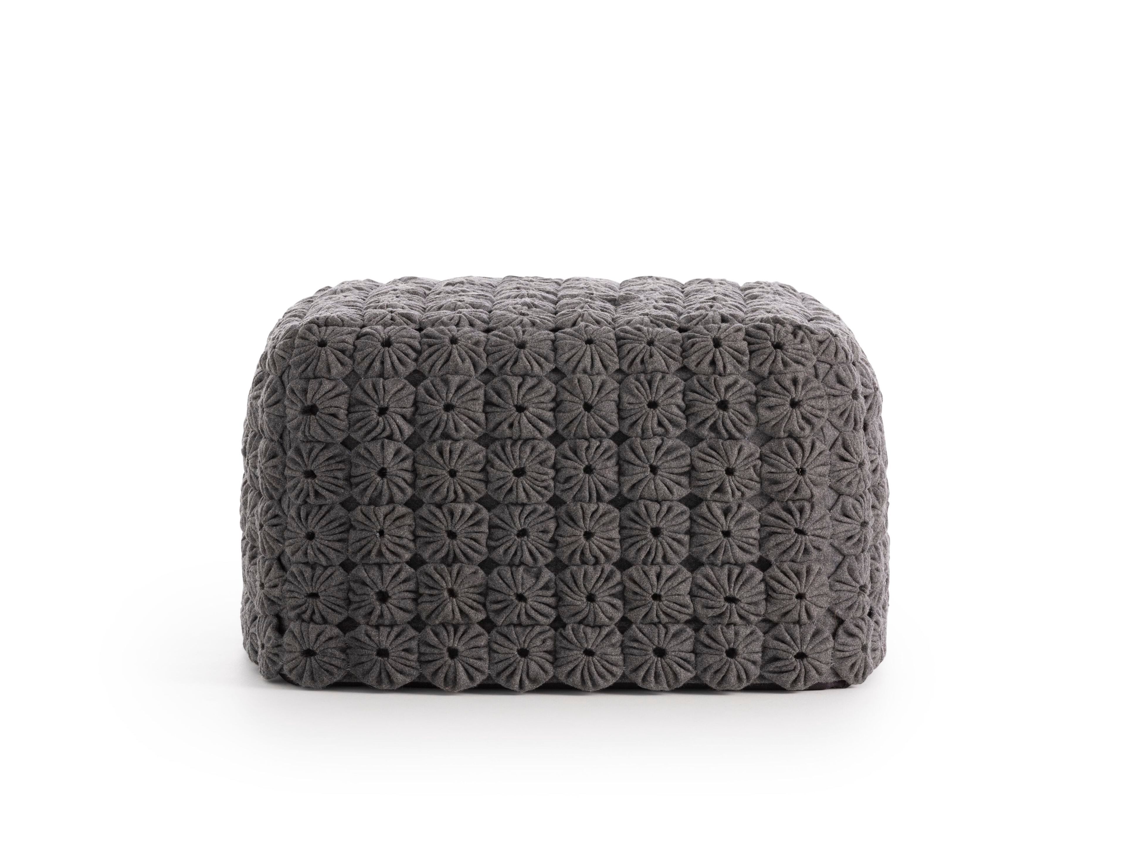 Съемный шерстяной пуфик GAN Momos ARCH-00144491 - Вид №1