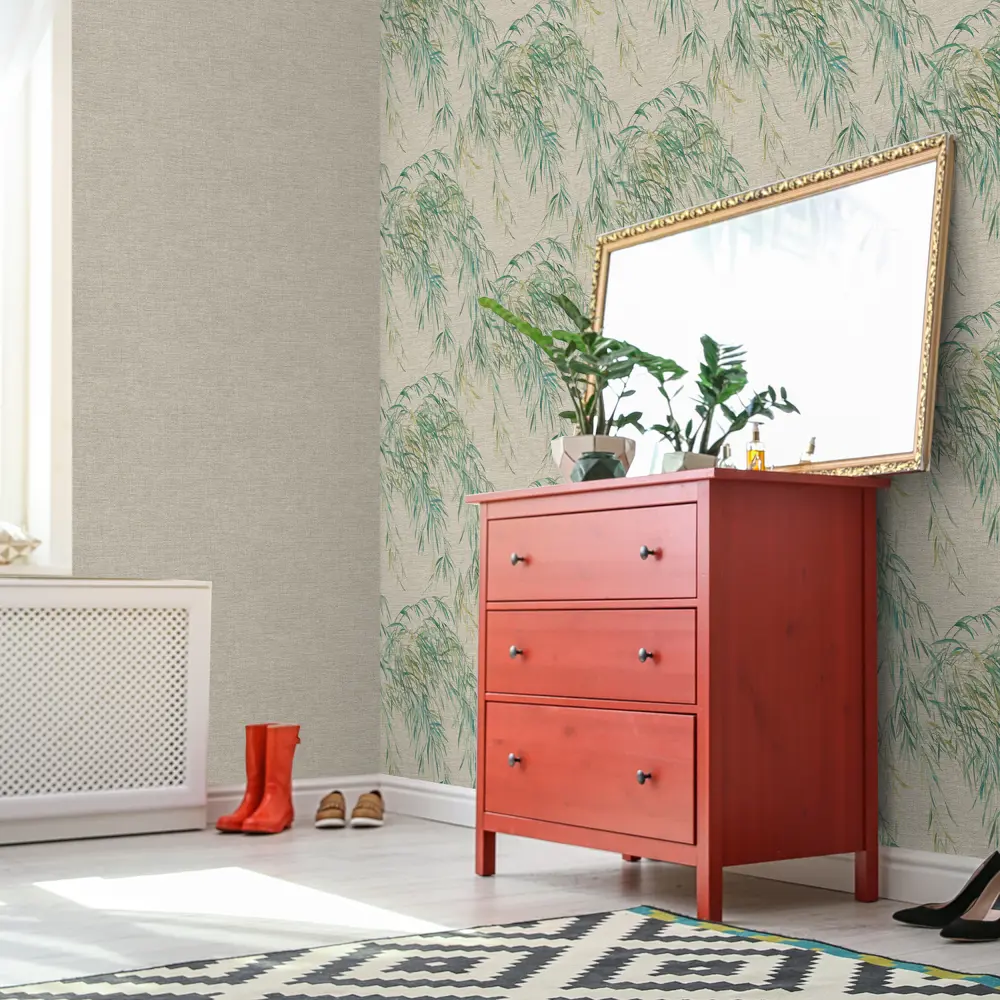 Обои флизелиновые Ateliero Iva коричневые 1.06 м AT281928 STLM-2098013 - Вид №2