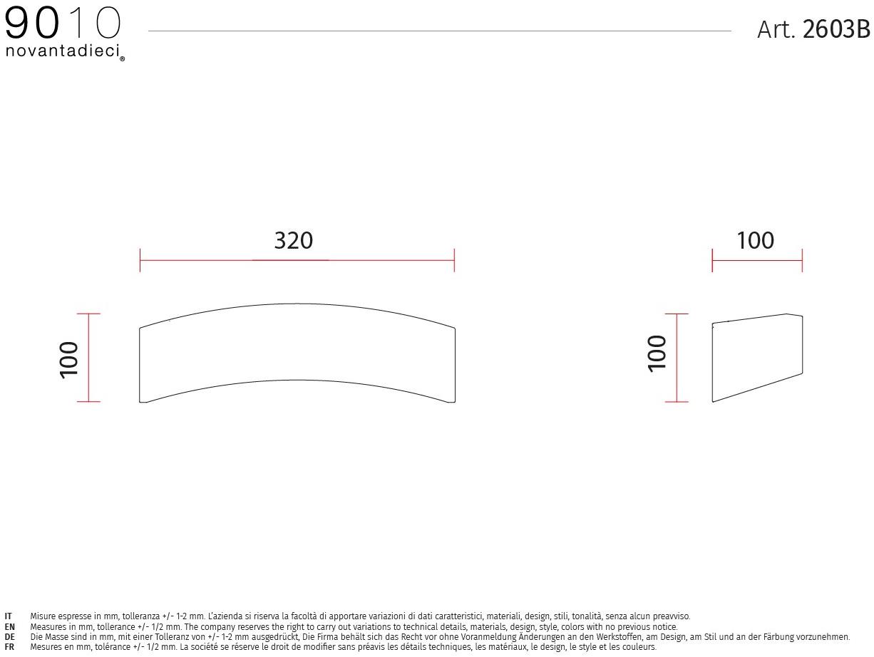 9010 novantadieci Аппликация светодиода из керамики  2603b  - Вид №2