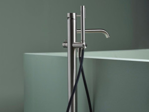 Смеситель для ванны из нержавеющей стали с ручным душем