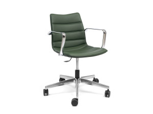 Офисное кресло с регулируемой высотой и подлокотниками с 5 спицами