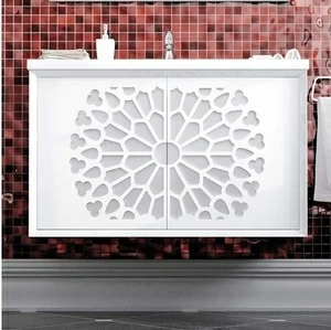 Avila Dos Тумба подвесная Подсолнух с раковиной CLEVER 100 Color 70+M6 SUE LUX Stylish