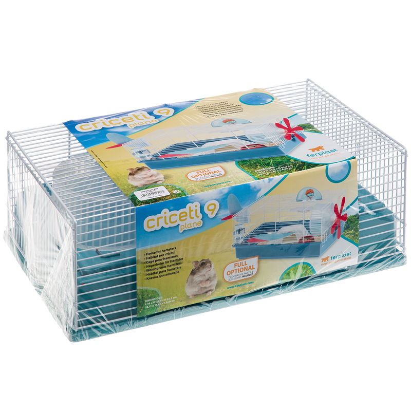 ПР0037903 Клетка для грызунов Criceti 9 Plane для хомяков 46x29,5x23см FERPLAST  - Вид №1