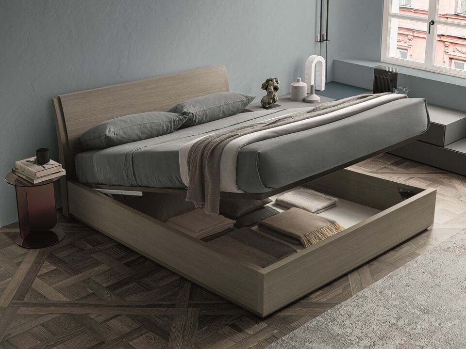 Деревянная двуспальная кровать для хранения Santalucia Mobili TOD ARCH-00132935 - Вид №3