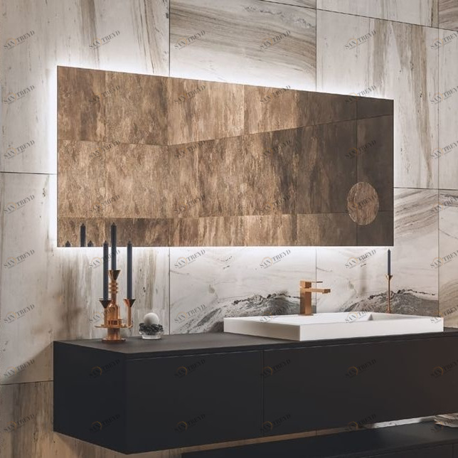 Moma Design Зеркало настенное с подсветкой 1800х700 Mirr Led Slim MIRRLEDSLIM18070