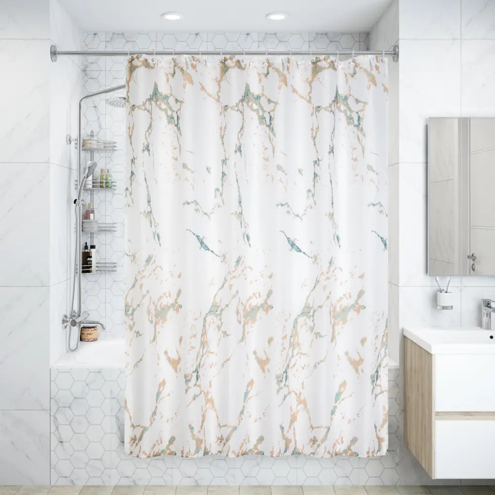 Штора для душа VIDAGE Nebbia - защита от брызг и влаги 180x200 см 89720966 STLM-0079889