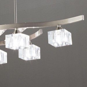 099712 Люстра подвесная MANTRA CUADRAX 1115 Mantra Cuadrax