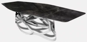 MORADA Обеденный стол из мрамора и металла Crown Crown dth