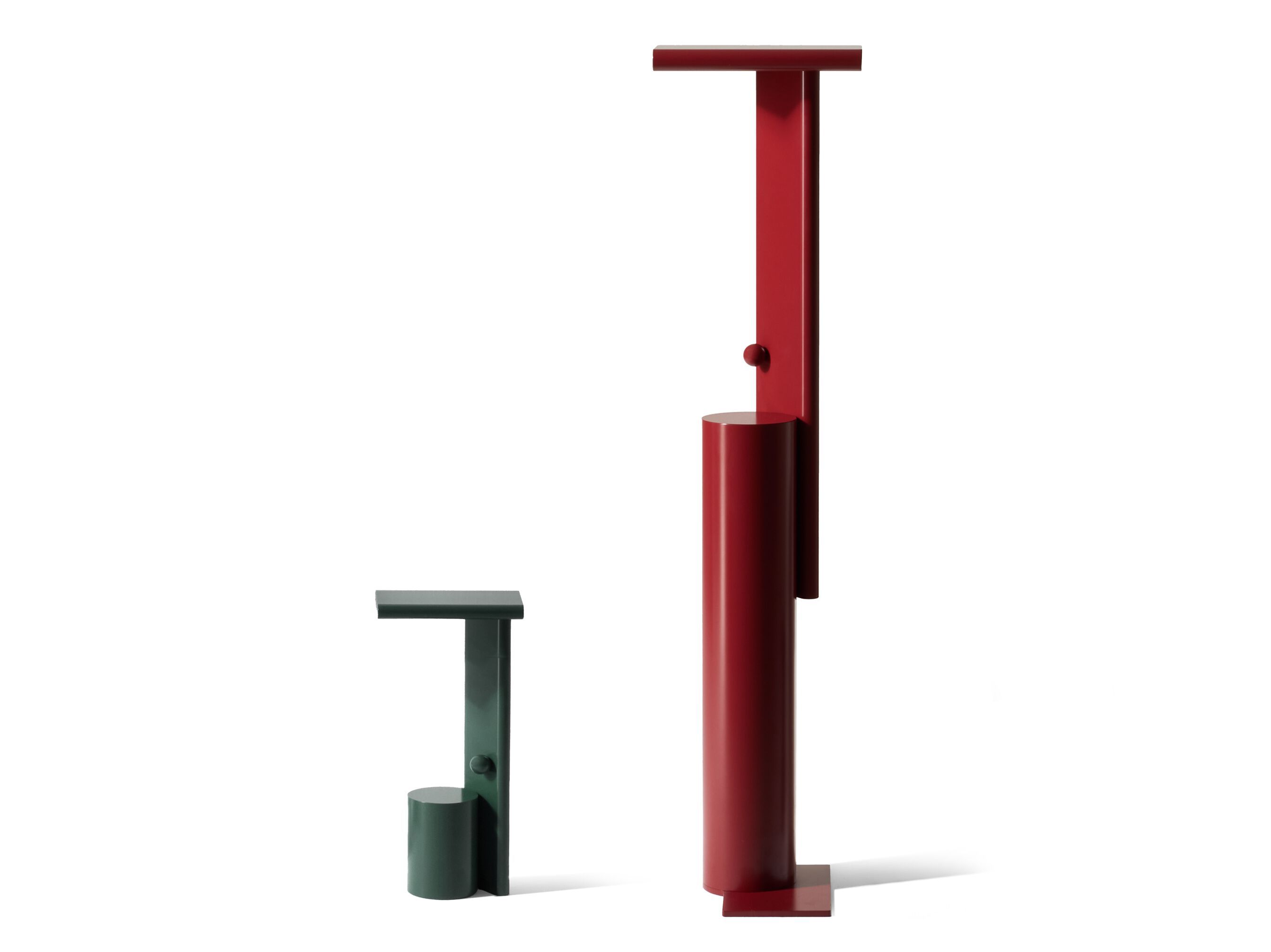 Окрашенная металлическая светодиодная настольная лампа CASSINA POLYSHAPE ARCH-00084287 - Вид №2