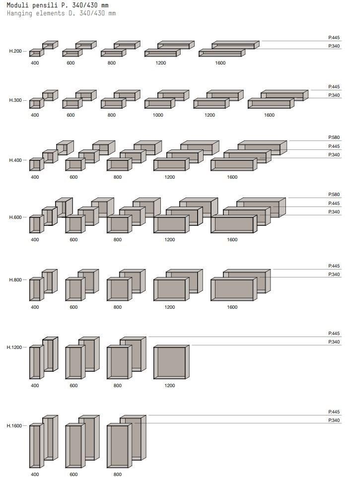 Porro Лакированный буфет с ящиками Modern sun-id-1408102 - Вид №2