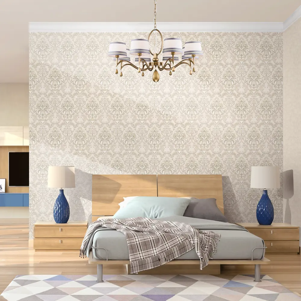 Обои флизелиновые Ovk Design Марсель бежевые 1.06 м 10485-02 89080652 STLM-2035707 - Вид №3