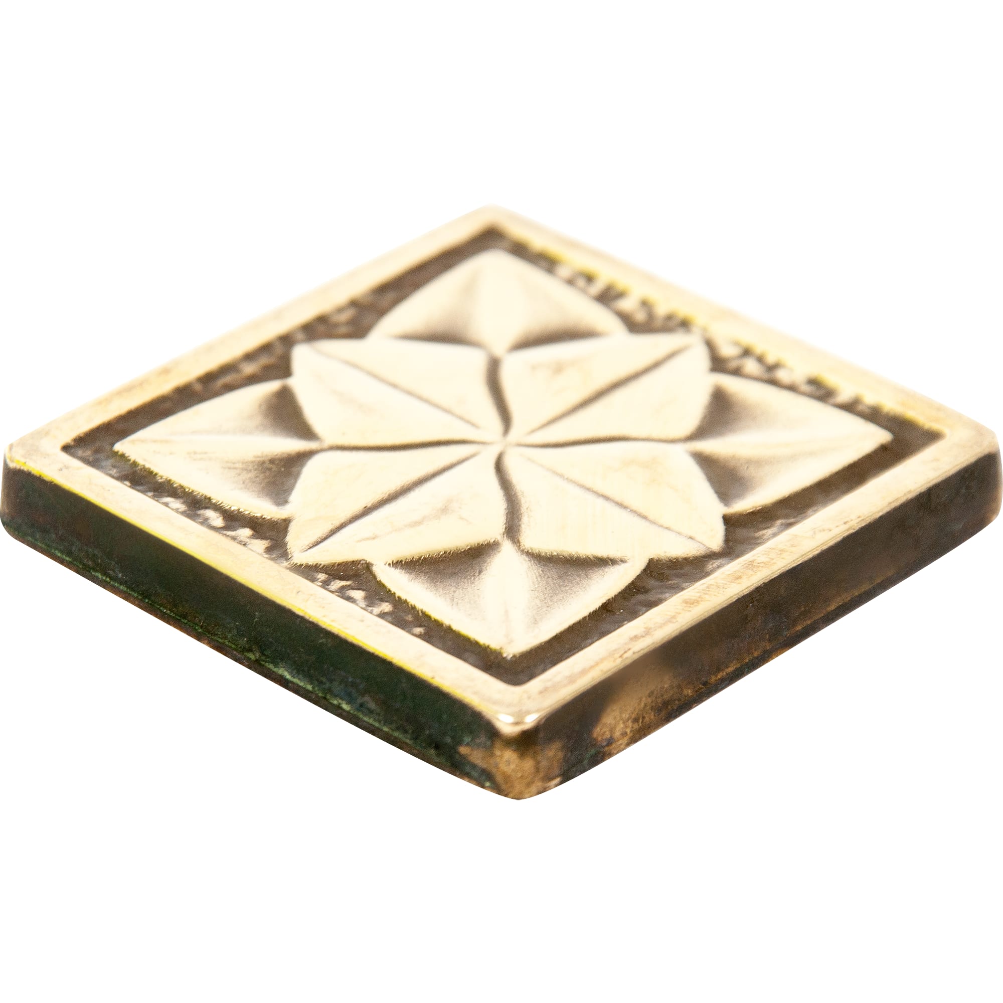 13269850 Декор Лилия 5х5 см цвет жёлтый Декор латунный Santreyd  - Вид №2