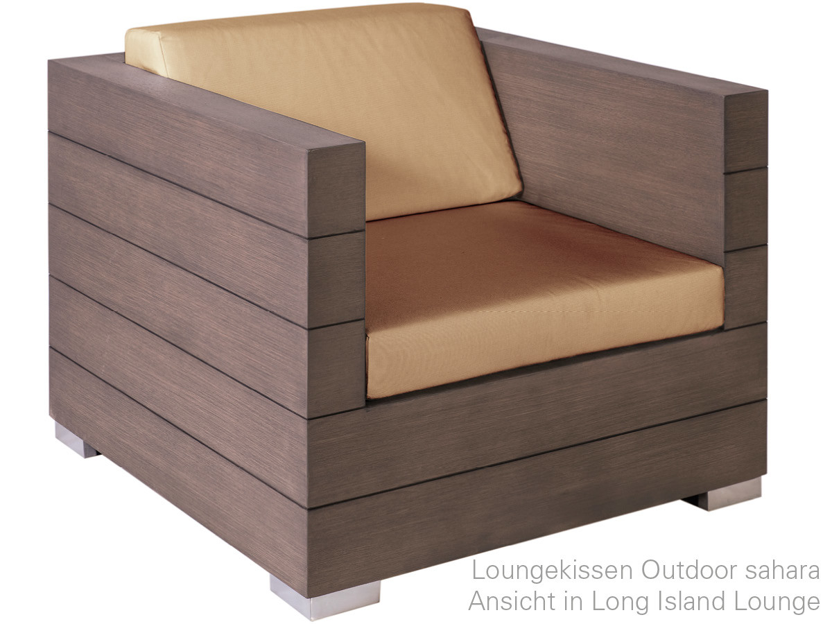 10.00.1424 Подушка сиденья среднего модуля Lounge Outdoor sahara Mbm LONG ISLAND - Вид №4