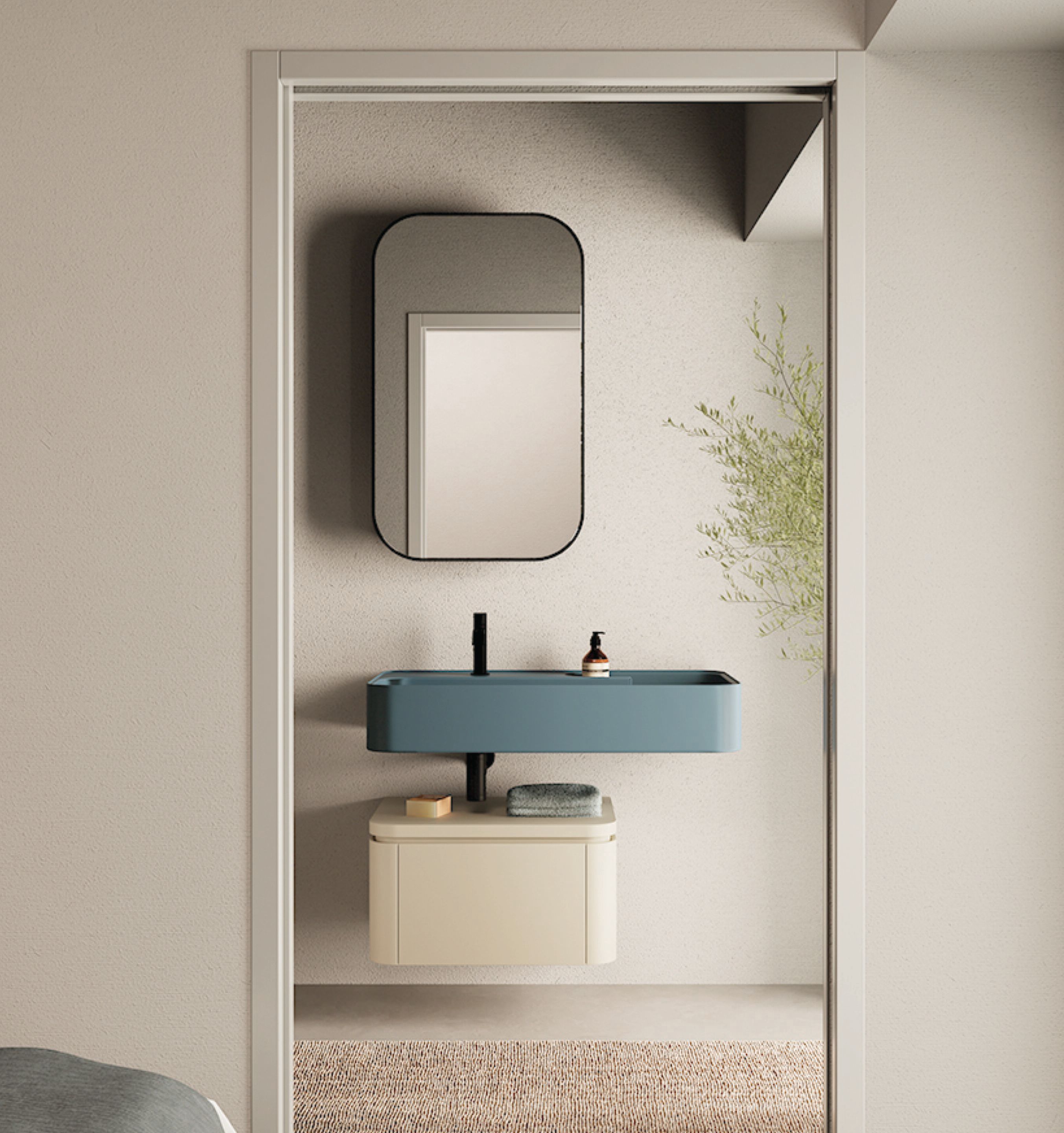 Керамическая подвесная раковина Nic участок ARCH-00127305 - Вид №2