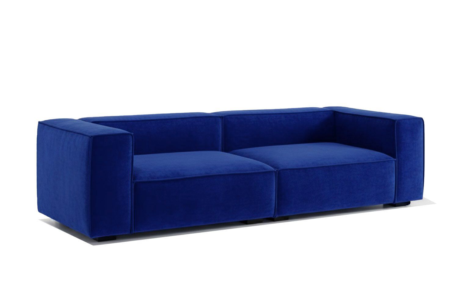 3-местный бархатный диван Moanne ARRAIGO ARCH-00074754 - Вид №1