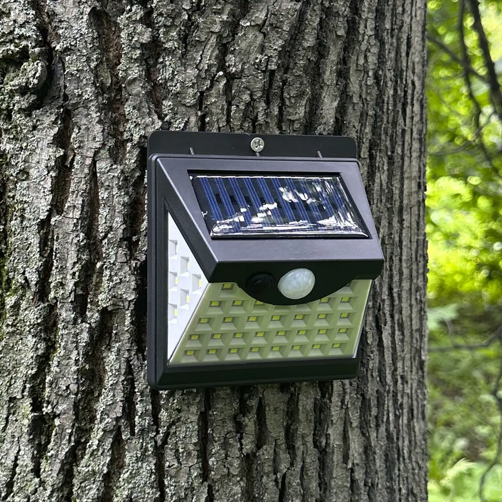 Светильник светодиодный уличный Duwi Solar LED на солнечных батареях 8Вт 6500К 330Лм IP65 датчик движения черный STLM-2157102 - Вид №2