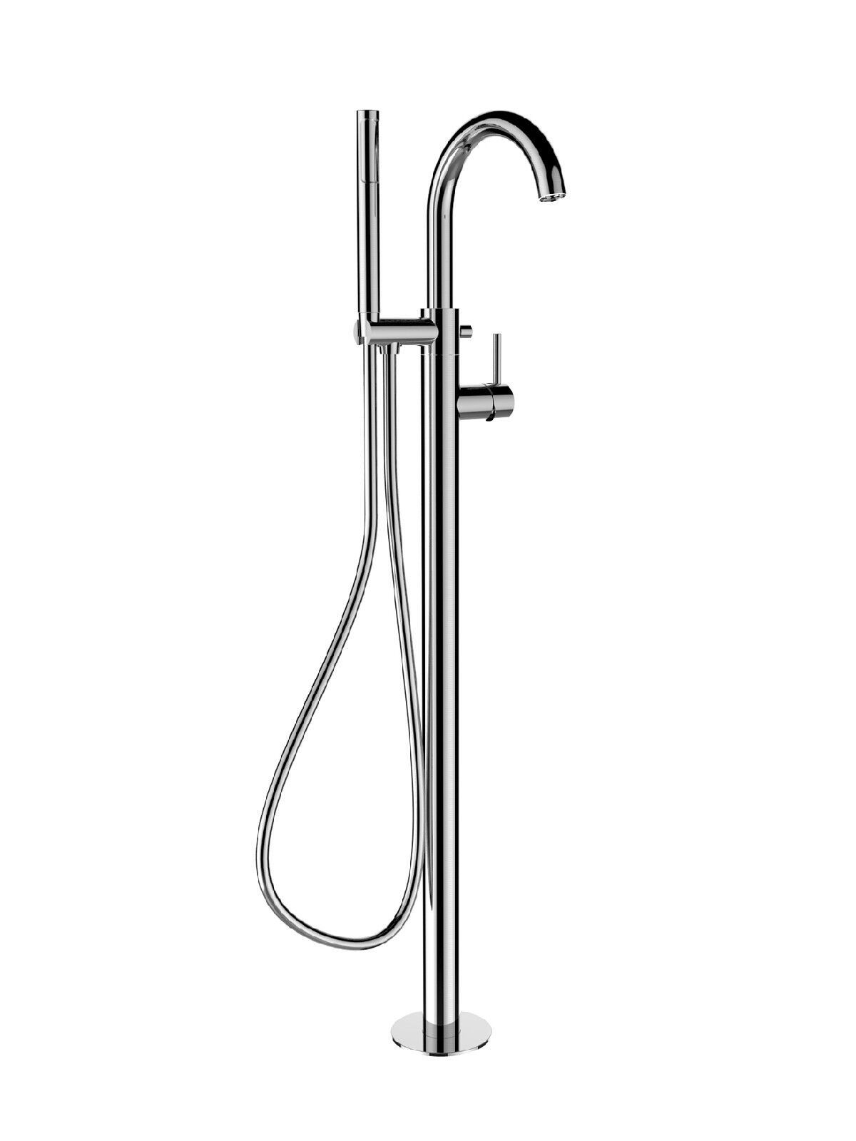 Однорычажный смеситель для ванны с ручным душем Rubinetterie Frattini Pepe XL ARCH-00061708 - Вид №1