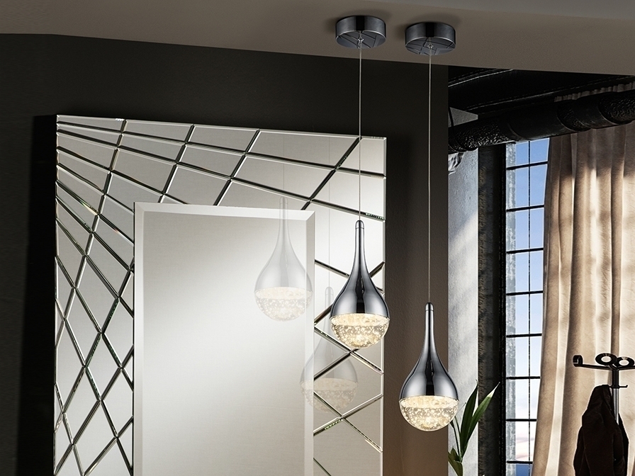 098275 Подвесной светильник 1L хром Ø10 Schuller Elie