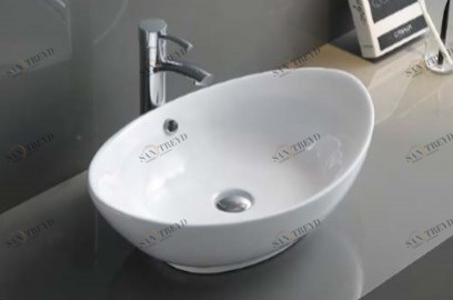 BB1087 Накладная раковина на столешницу  овальная BELBAGNO 