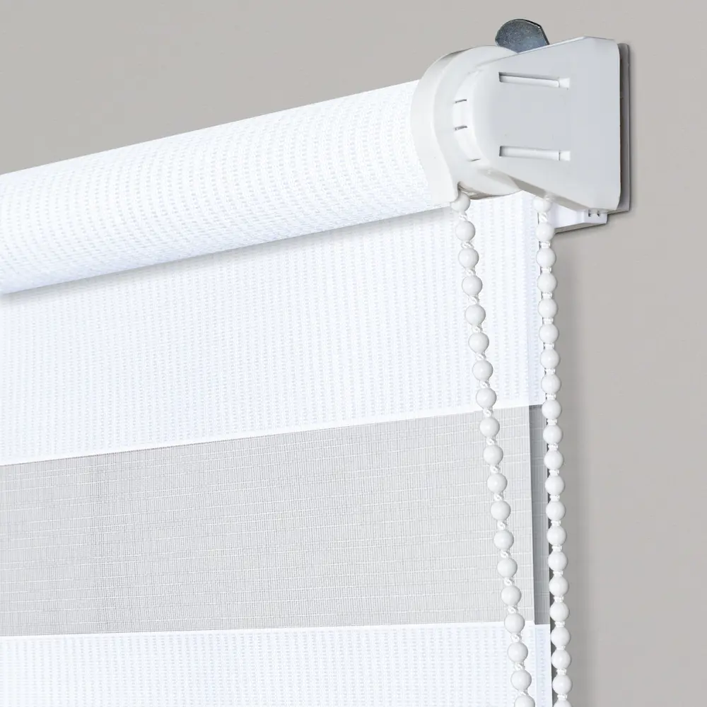 Рулонная штора день-ночь MIAMOZA Петер 40x160 см белая 89411422 STLM-1565235 - Вид №2