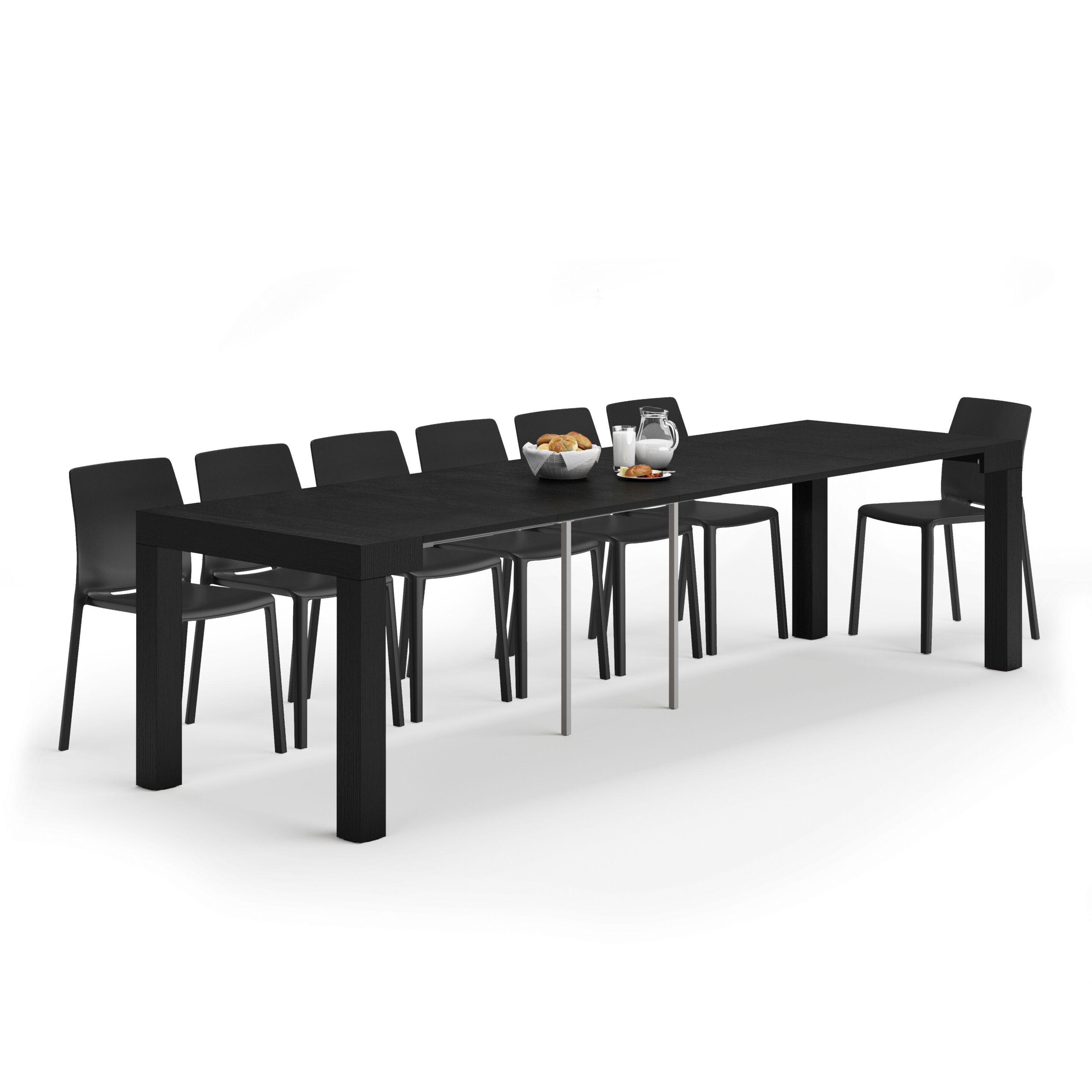 Выдвижная прямоугольная консоль из меламинированного дерева Mobili Fiver First ARCH-00050002 - Вид №7