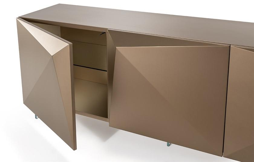 Reflex Комод из дерева и стекла с распашными дверцами Origami sun-id-1358762 - Вид №3