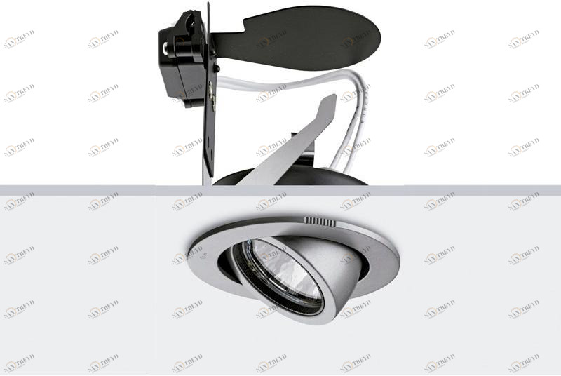 Flos Регулируемый галогенный светильник из литого под давлением алюминия Architectural collection - downlights sun-id-1467778