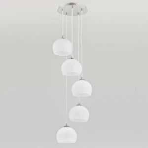 Подвесная люстра Alfa Waterfall White 23955 ALFA ДИЗАЙНЕРСКИЕ, WATERFALL 187049 Белый