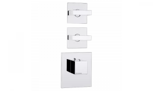 Z033203 + Z030270000 Смеситель & запорный кран Rectangular 4 Outlets HP BOSSINI